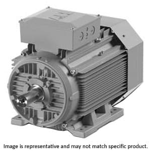 Baldor Electric Company EMVM09154C-S-AP AC Motor; 2HP Power; 230/460VAC at 50/60HZ Voltage; 3 Phase; 1500/1800RPM Speed; IEC 90 Frame; Face Mounted; Footless; Aluminum Housing EMVM09154C-S-AP on Advantage Electric Supply
