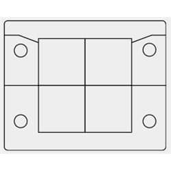 Icotek 54204 Icotek 54204 - KEL-U B4 black 54204 on Advantage Electric Supply